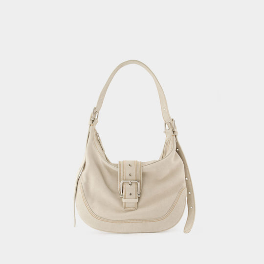Sac Mid Hobo Brocle - Osoi - Cuir - Blanc