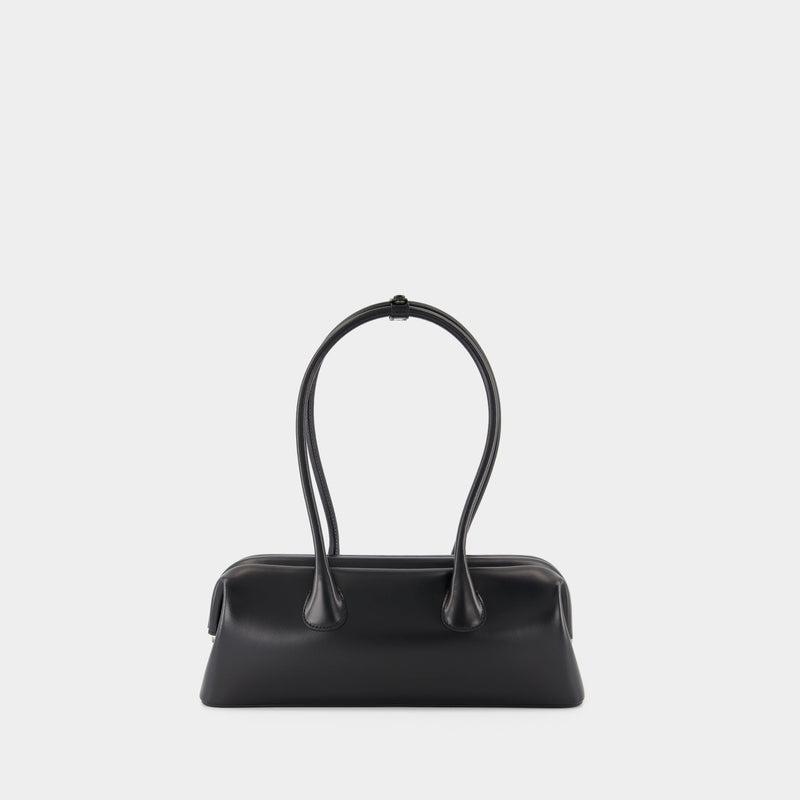 Sac Porté Épaule Boat Wide - Osoi - Cuir - Noir