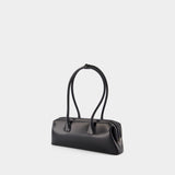 Sac Porté Épaule Boat Wide - Osoi - Cuir - Noir