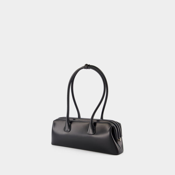Sac Porté Épaule Boat Wide - Osoi - Cuir - Noir