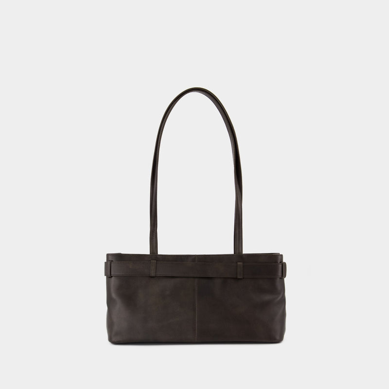 Sac Porté Épaule Shoulder Brocle - Osoi - Cuir - Marron