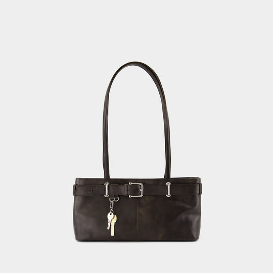 Sac Porté Épaule Shoulder Brocle - Osoi - Cuir - Marron