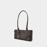 Sac Porté Épaule Shoulder Brocle - Osoi - Cuir - Marron