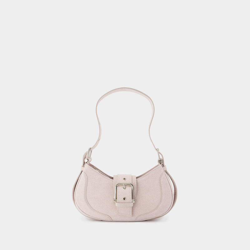 Sac Porté Épaule Hobo Brocle - Osoi - Cuir - Rose