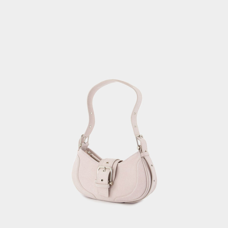 Sac Porté Épaule Hobo Brocle - Osoi - Cuir - Rose