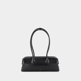 Sac Porté Épaule Boat Wide Mini - Osoi - Cuir - Noir