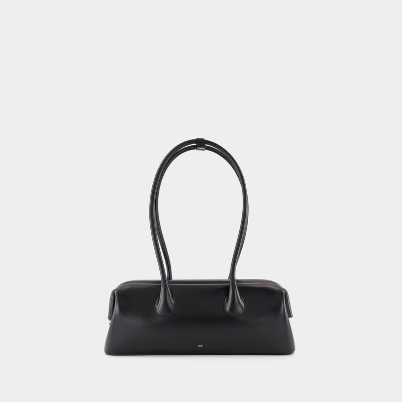 Sac Porté Épaule Boat Wide Mini - Osoi - Cuir - Noir