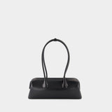 Sac Porté Épaule Boat Wide Mini - Osoi - Cuir - Noir