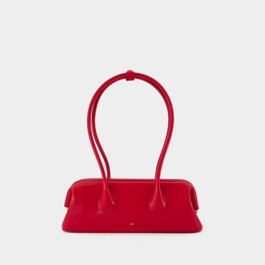 Sac Porté Épaule Boat Wide Mini - Osoi - Cuir - Rouge