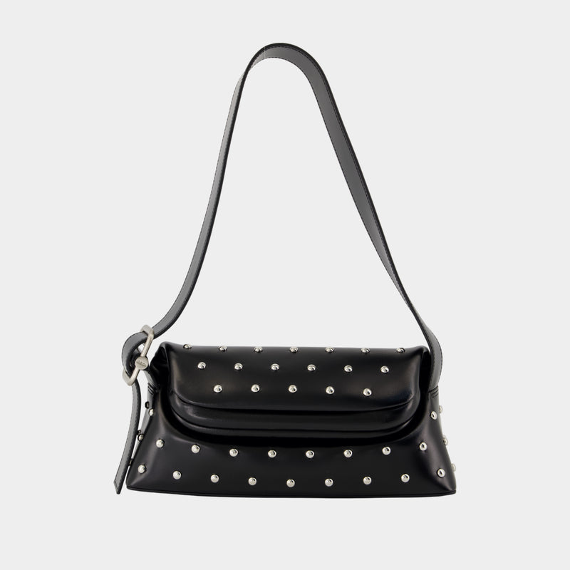Sac Porté Épaule Folder Brot - Osoi - Cuir - Noir
