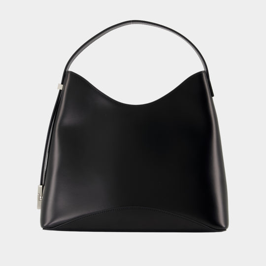 Sac Porté Épaule Egg - Osoi - Cuir - Noir