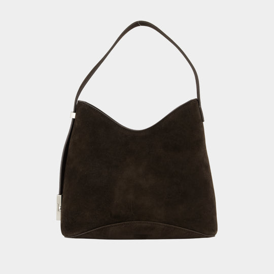 Sac Porté Épaule Egg Mini - Osoi - Cuir - Marron