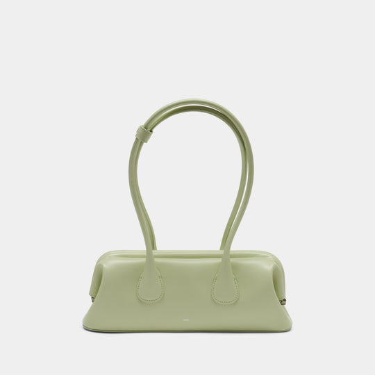 Sac Porté Épaule Boat Wide Mini - Osoi - Cuir - Vert