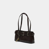 Sac Shoulder Brocle Mini - Osoi - Cuir - Marron