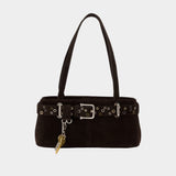 Sac Porté Épaule Brocle Mini - Osoi - Cuir - Marron