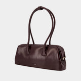 Sac Porté Épaule Boat Wide - Osoi - Cuir - Bordeaux