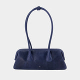 Sac Porté Épaule Boat Wide Mini - Osoi - Cuir - Bleu