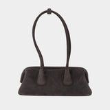 Sac Porté Épaule Boat Wide Mini - Osoi - Cuir - Gris