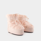 Bottines Icon Low - Moon Boot - Synthétique - Rose