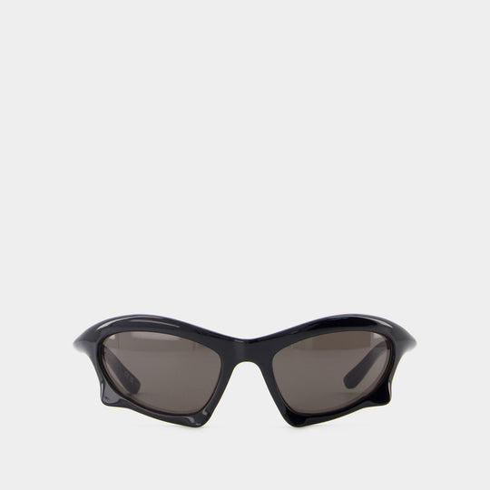 Lunettes De Soleil Bb0229s - Balenciaga - Acétate - Noir