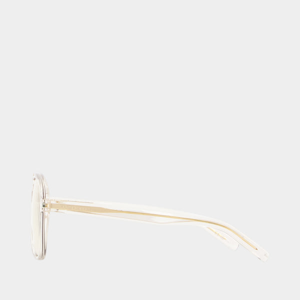 Lunettes De Soleil Sl 545 - Saint Laurent - Acétate - Beige