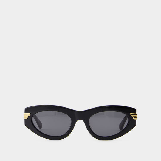 Lunettes De Soleil Bv1189s - Bottega Veneta - Acétate - Noir