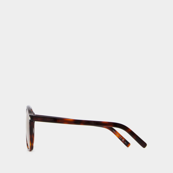 Lunettes De Soleil Sl 596 Dune - Saint Laurent - Acétate - Havana