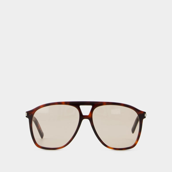 Lunettes De Soleil Sl 596 Dune - Saint Laurent - Acétate - Havana