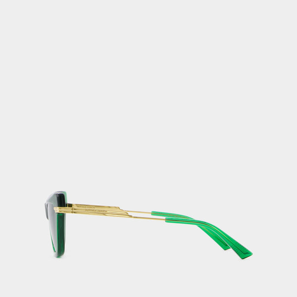 Lunettes De Soleil Bv1241s - Bottega Veneta - Acétate - Vert