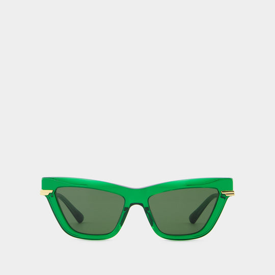 Lunettes De Soleil Bv1241s - Bottega Veneta - Acétate - Vert