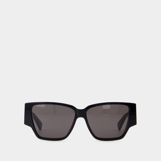 Lunettes De Soleil Bv1285s - Bottega Veneta - Acétate - Noir