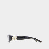 Lunettes De Soleil Gg1660s - Gucci - Acétate - Noir