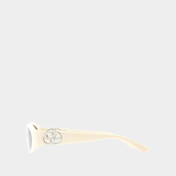 Lunettes De Soleil Gg1660s - Gucci - Acétate - Ivoire