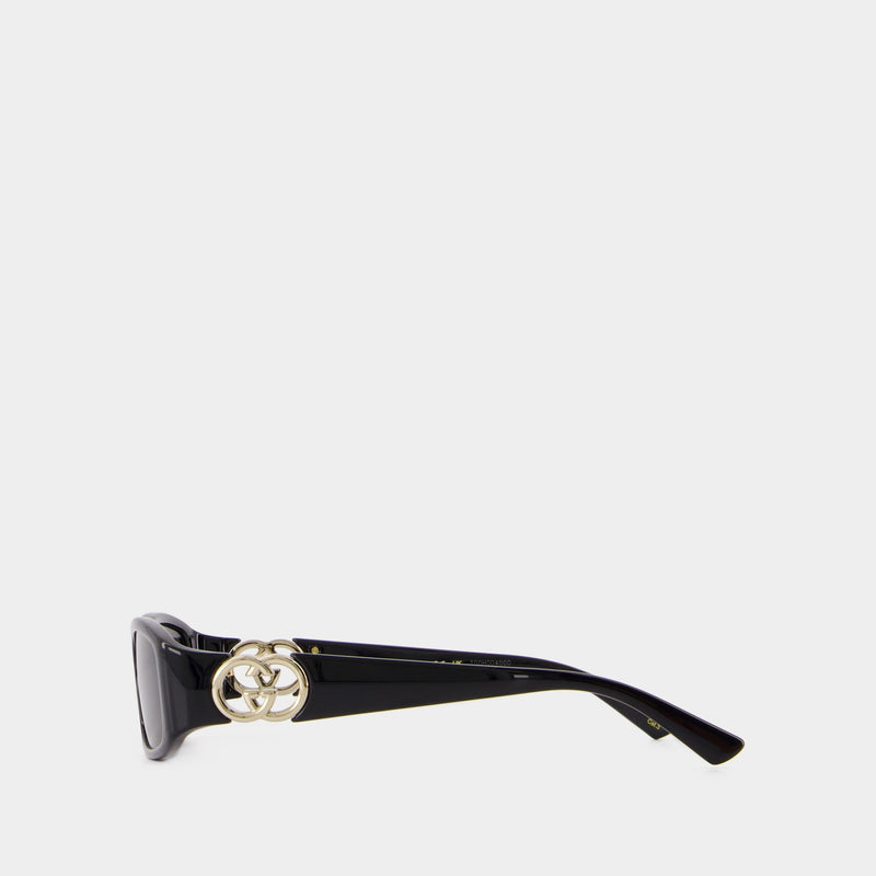 Lunettes De Soleil Gg1661s - Gucci - Acétate - Noir