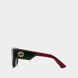 Lunettes De Soleil Gg1663s - Gucci - Acétate - Marron