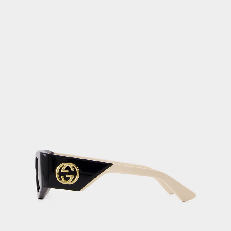 Lunettes De Soleil Gg1664s - Gucci - Acétate - Noir