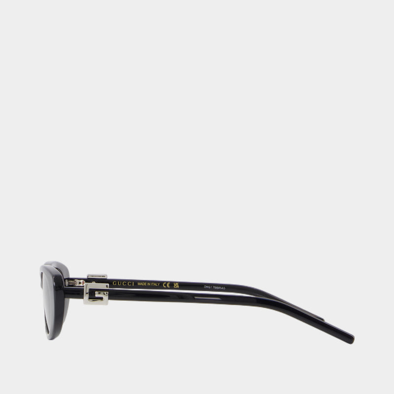 Lunettes De Soleil Gg1680s - Gucci - Acétate - Noir