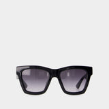 Lunettes De Soleil Gg1714s - Gucci - Acétate - Noir