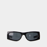 Lunettes De Soleil Sl M140/f - Saint Laurent - Acétate - Noir