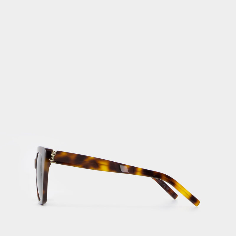 Lunettes De Soleil Sl M143 - Saint Laurent - Acétate - Marron