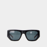 Lunettes De Soleil Sl 740 - Saint Laurent - Acétate - Noir