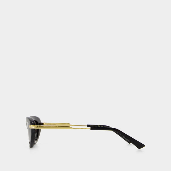 Lunettes De Soleil Bv1368s - Bottega Veneta - Acétate - Noir