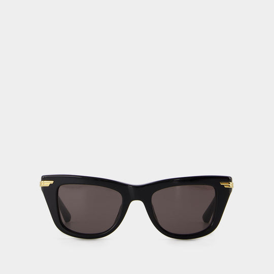 Lunettes De Soleil Bv1369s - Bottega Veneta - Acétate - Noir