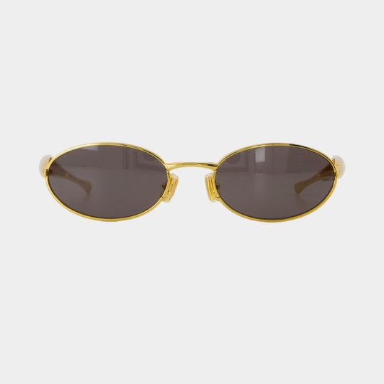Lunettes De Soleil Bv1386s - Bottega Veneta - Métal - Doré