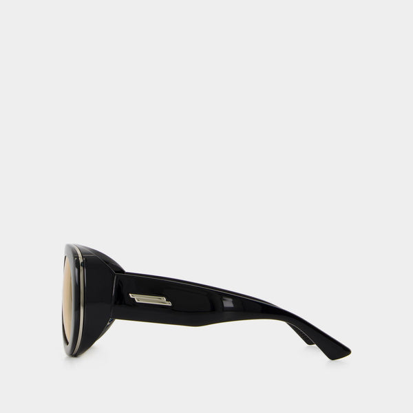 Lunettes De Soleil Bv1362s - Bottega Veneta - Acétate - Noir