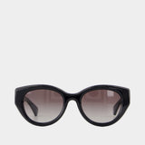 Lunettes De Soleil Gg1976sk - Gucci - Métal - Noir