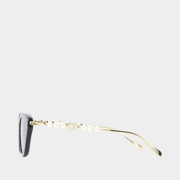 Lunettes De Soleil Gg1968s - Gucci - Acétate - Noir