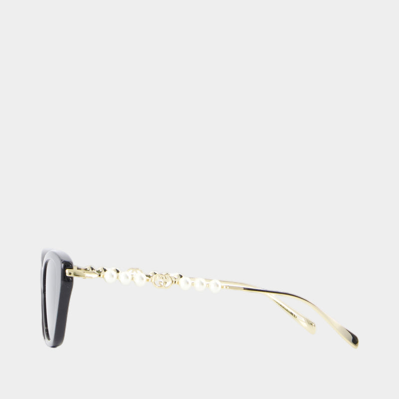 Lunettes De Soleil Gg1968s - Gucci - Acétate - Noir