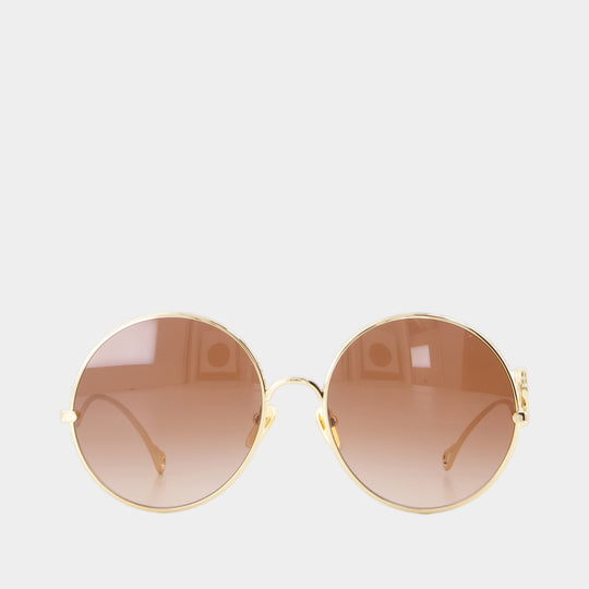 Lunettes De Soleil Ch0329s - Chloé - Acétate - Doré