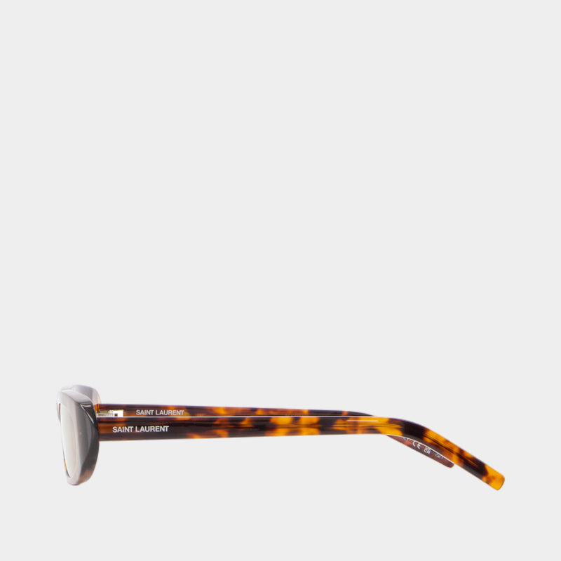 Lunettes De Soleil Sl 557 - Saint Laurent - Acétate - Marron